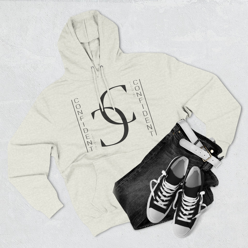 1.2 Confident Clothing Casual Graphic Fleece Hoodie