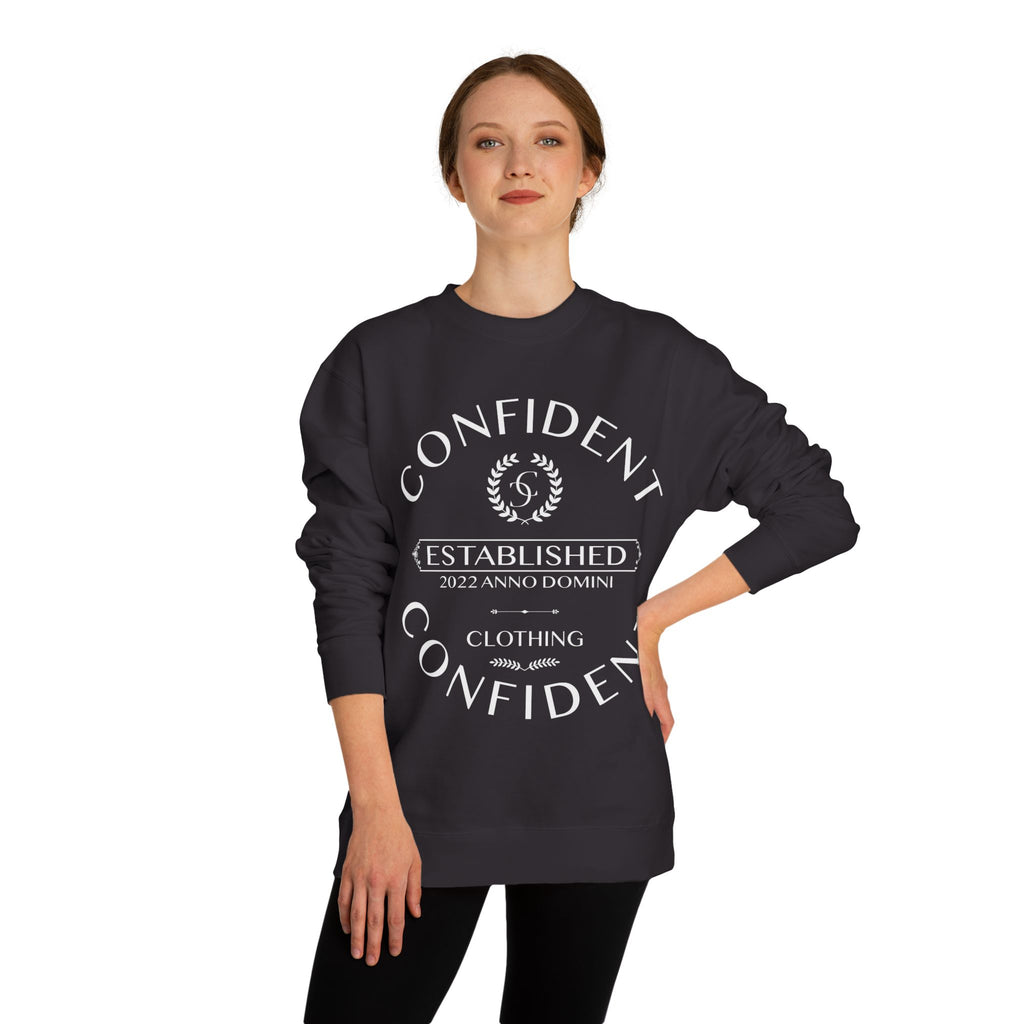 0.1 Confident Clothing Unisex Crew Neck Sweatshirt