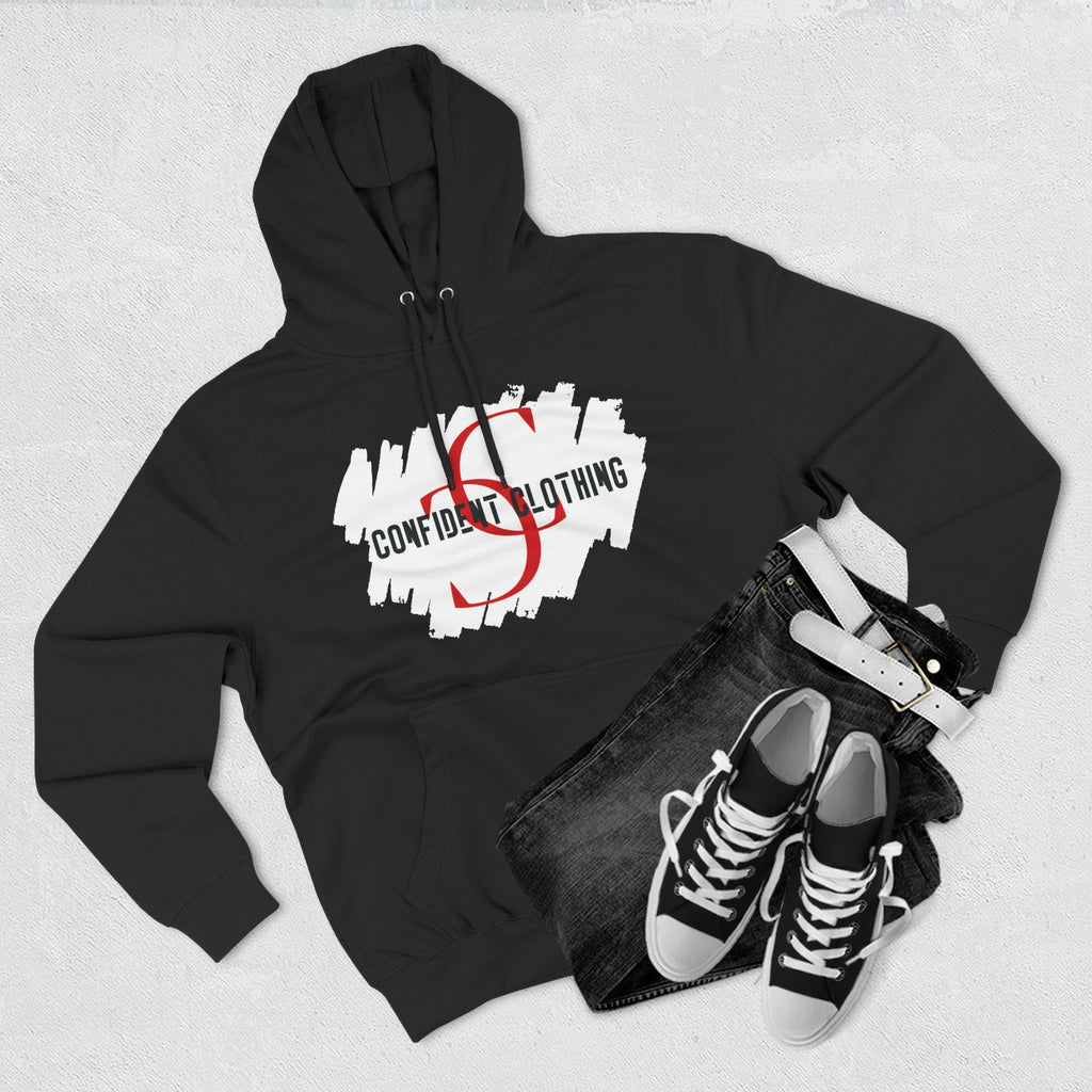 1.8 Confident Clothing Logo Fleece Hoodie