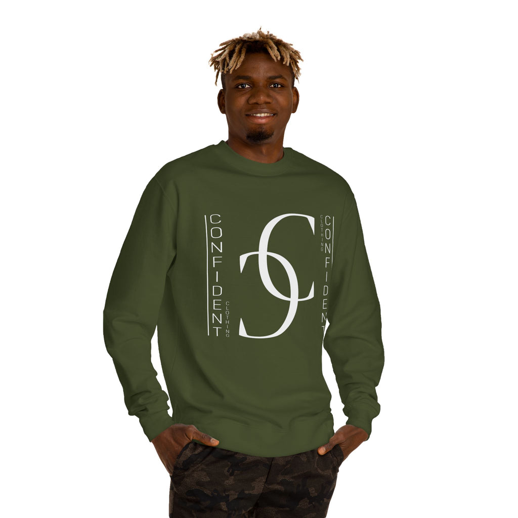 0.2 Confident Clothing Unisex Crew Neck Sweatshirt