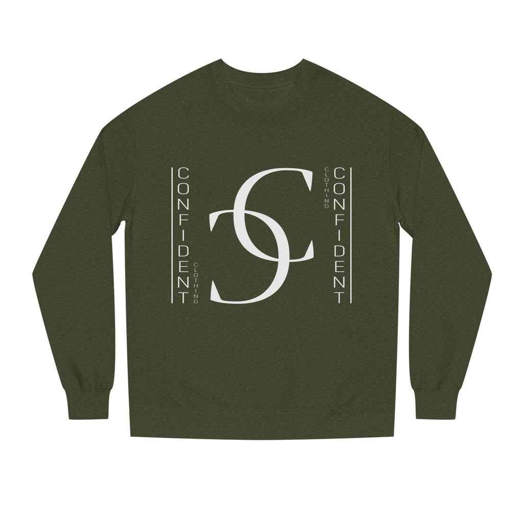 0.2 Confident Clothing Unisex Crew Neck Sweatshirt