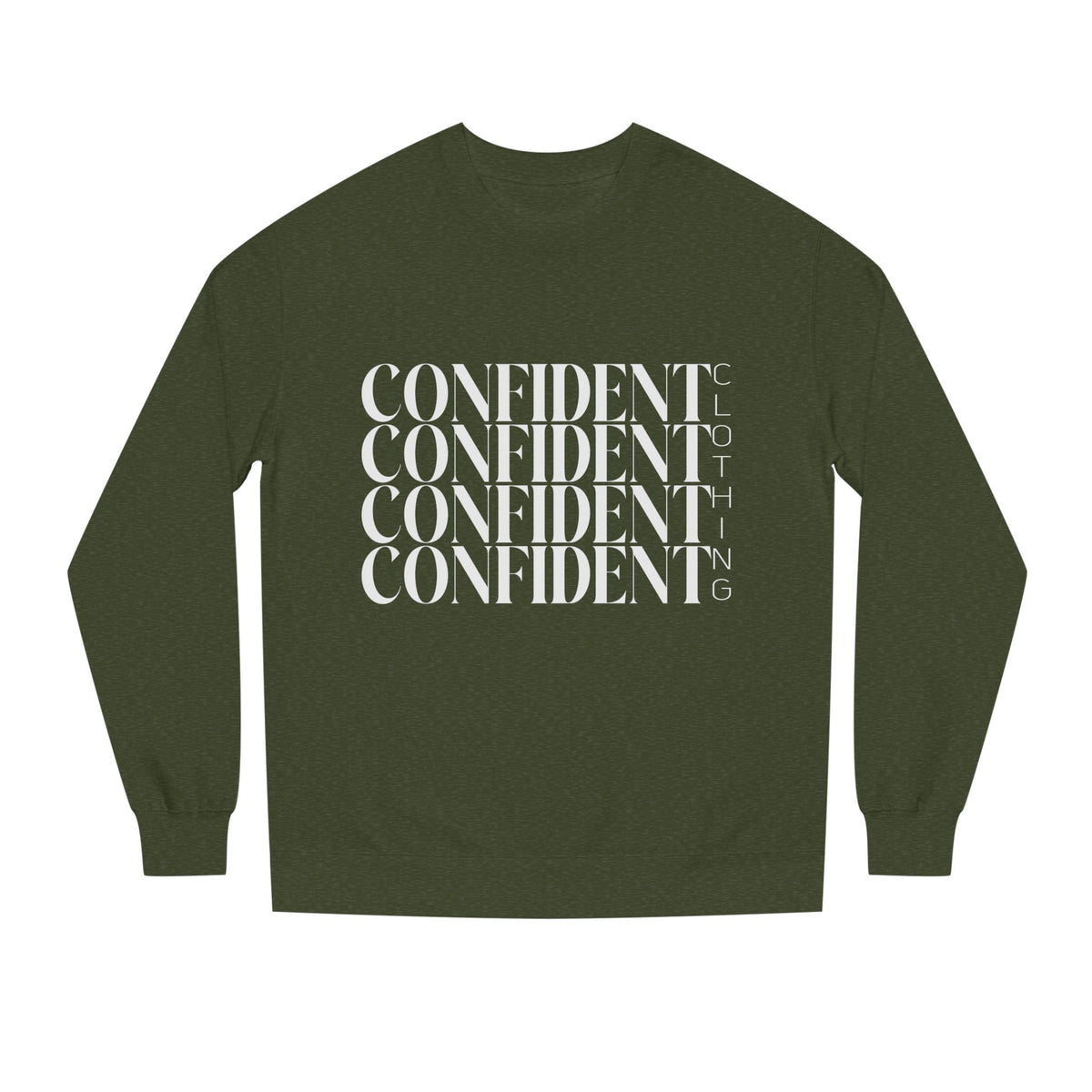 2.2 Confident Clothing Unisex Crew Neck Sweatshirt