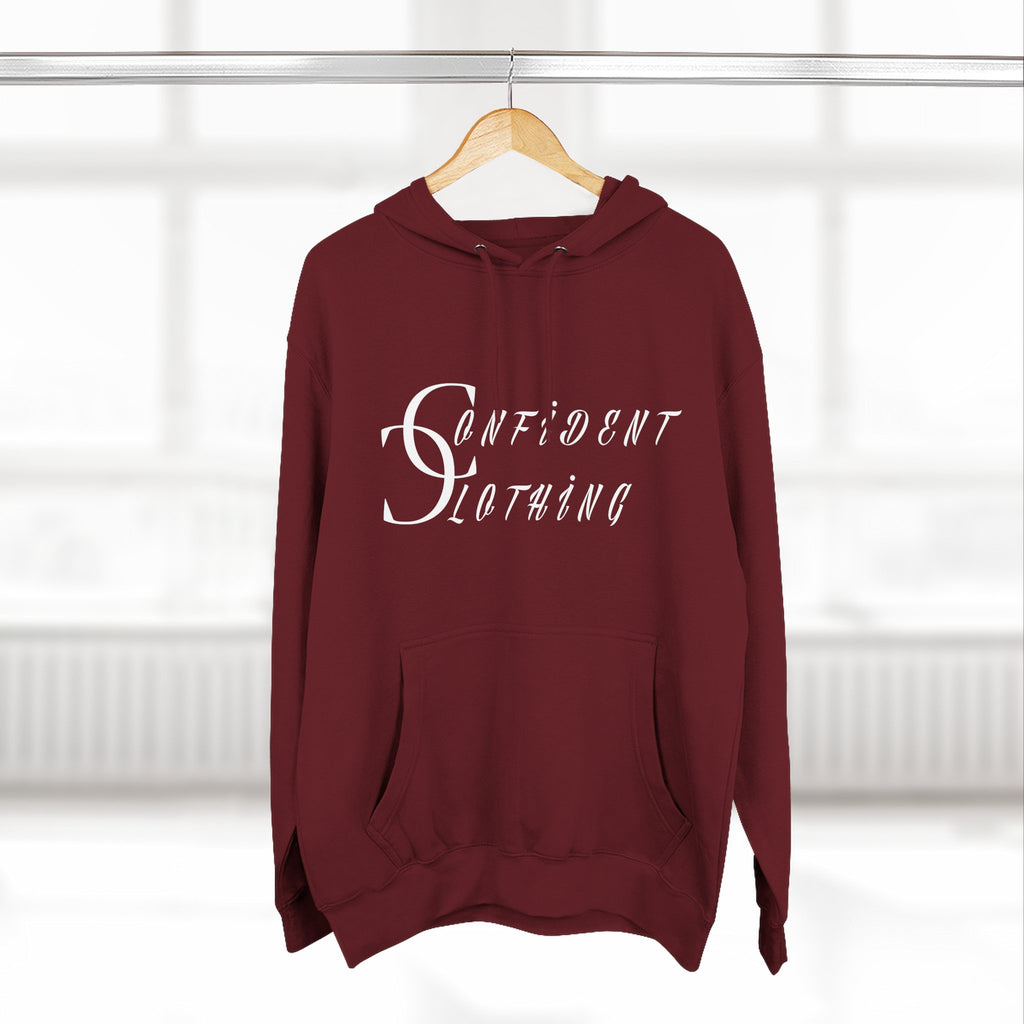 0.3 Confident Slaying Inspirational Fleece Hoodie