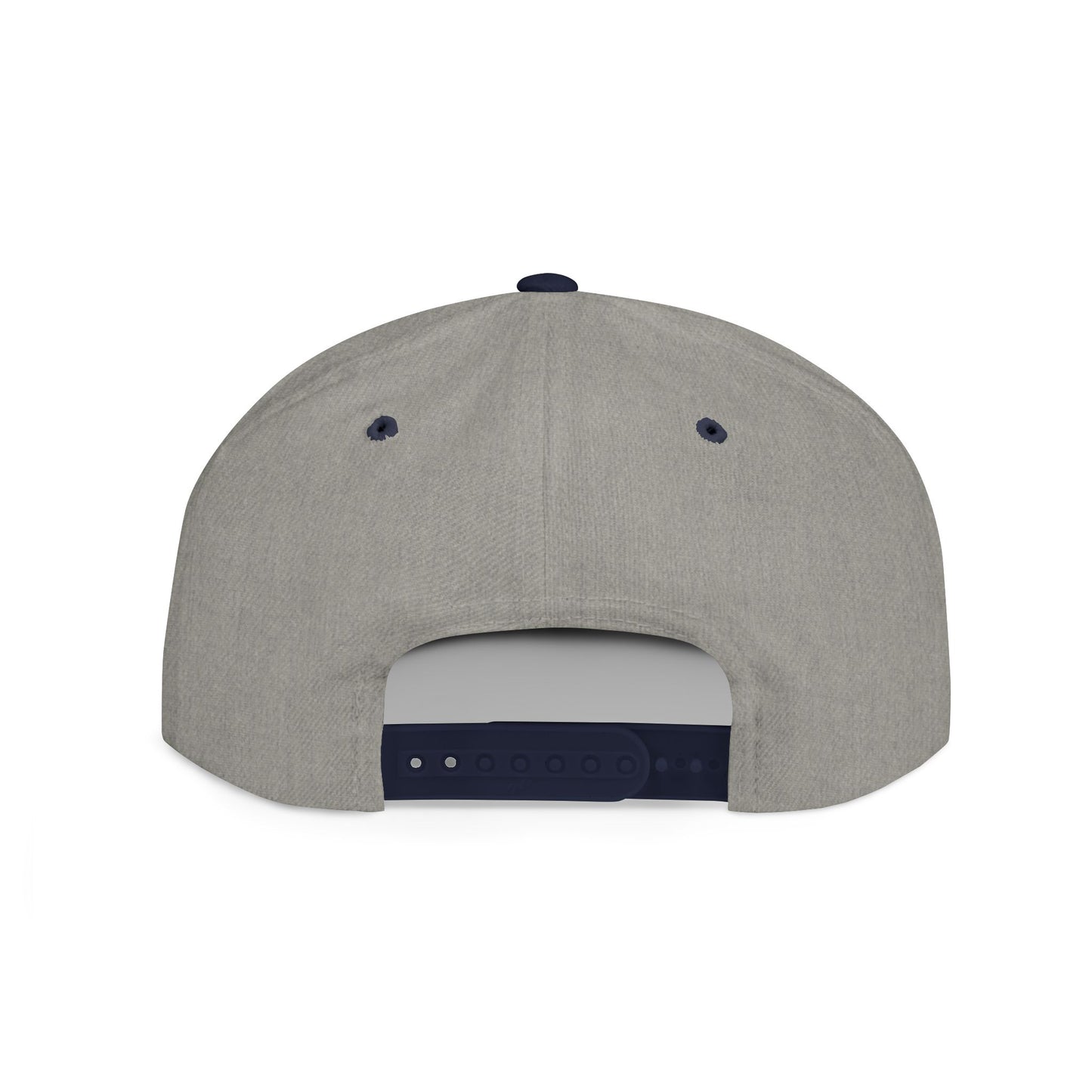 (hats) Confident Clothing Flat Bill Snapback (cc big black logo ll)
