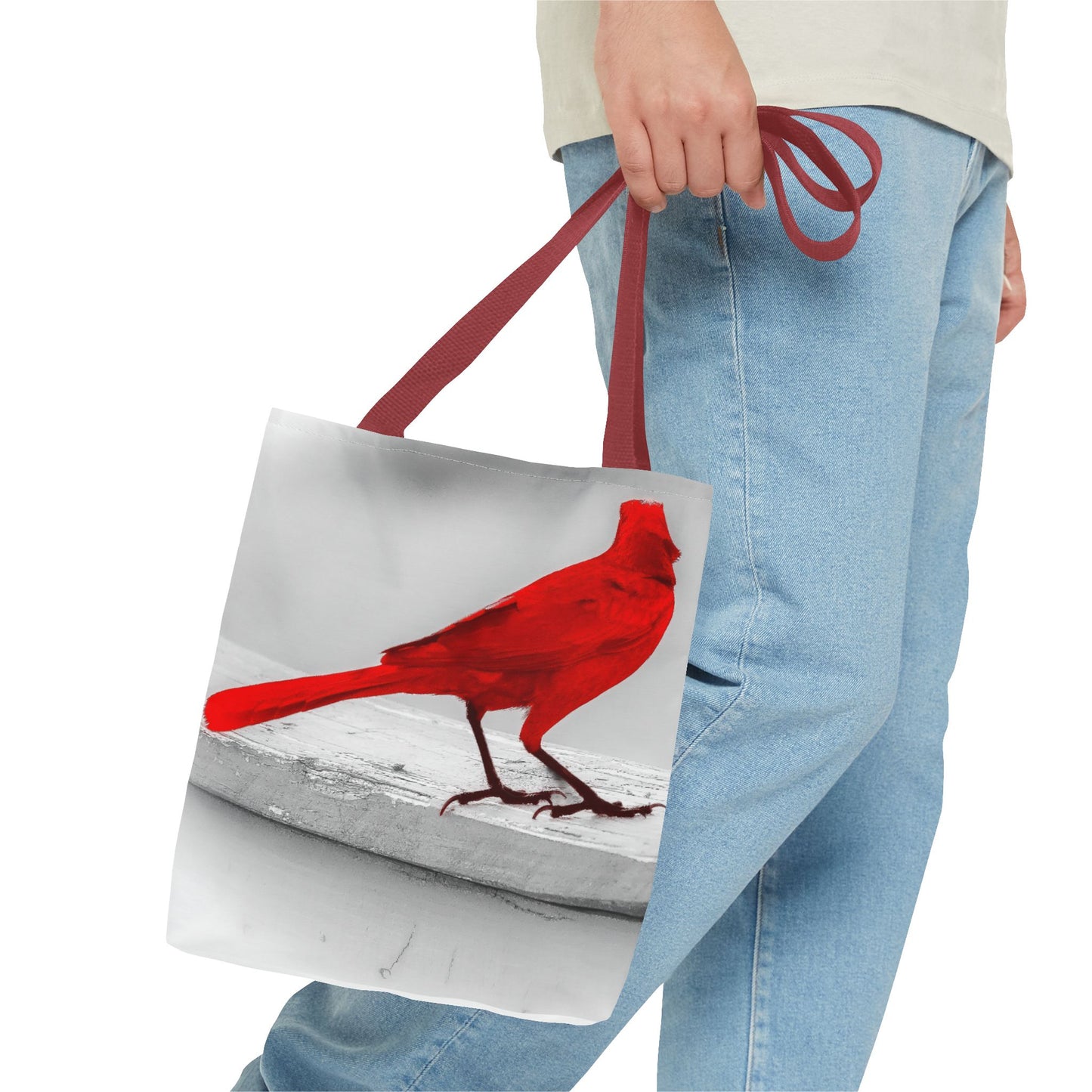 Red Bird Tote Bag