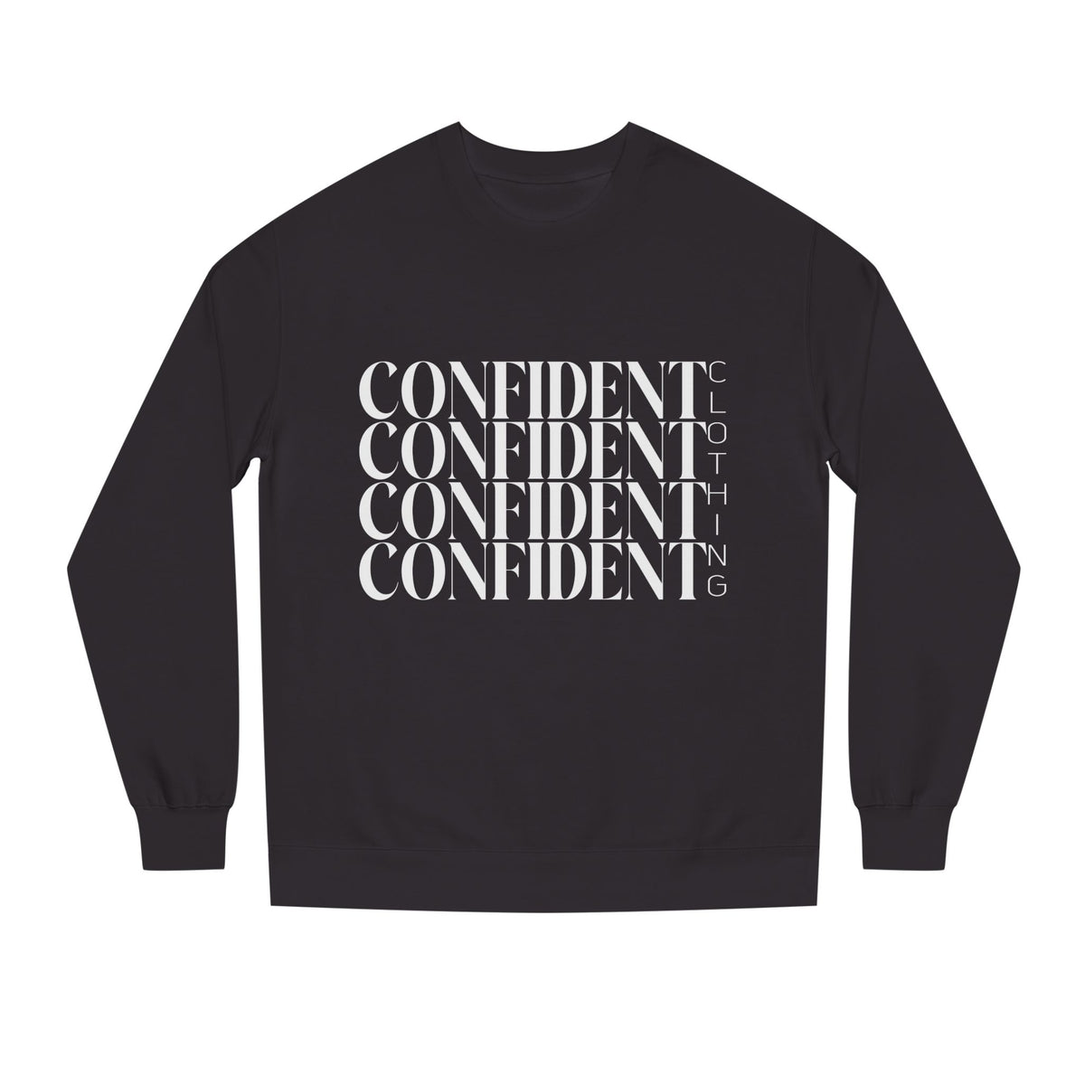 2.2 Confident Clothing Unisex Crew Neck Sweatshirt