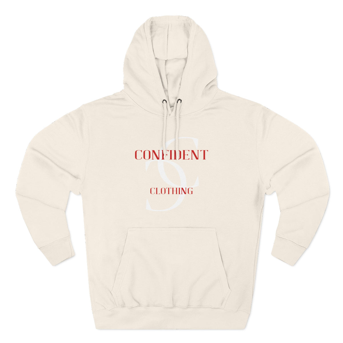 0.5 Confident Clothing Big Face Fleece Hoodie