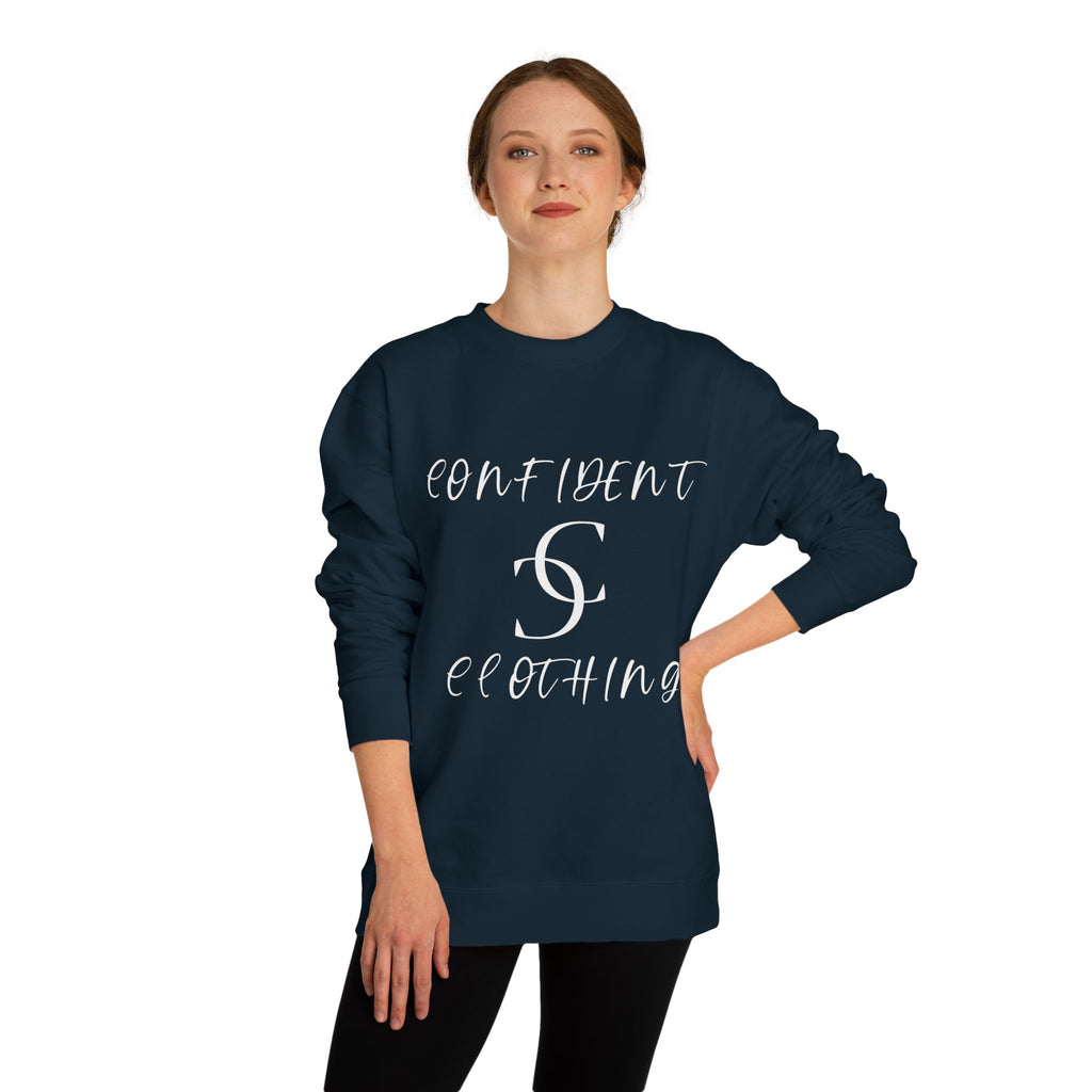 0.6 Confident Clothing Unisex Crew Neck Sweatshirt