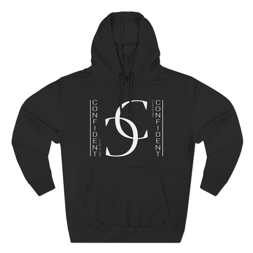 1.2 Confident Clothing Casual Graphic Fleece Hoodie
