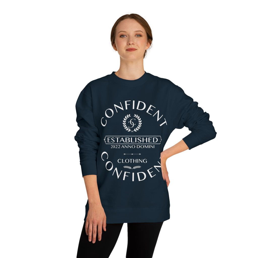 0.1 Confident Clothing Unisex Crew Neck Sweatshirt