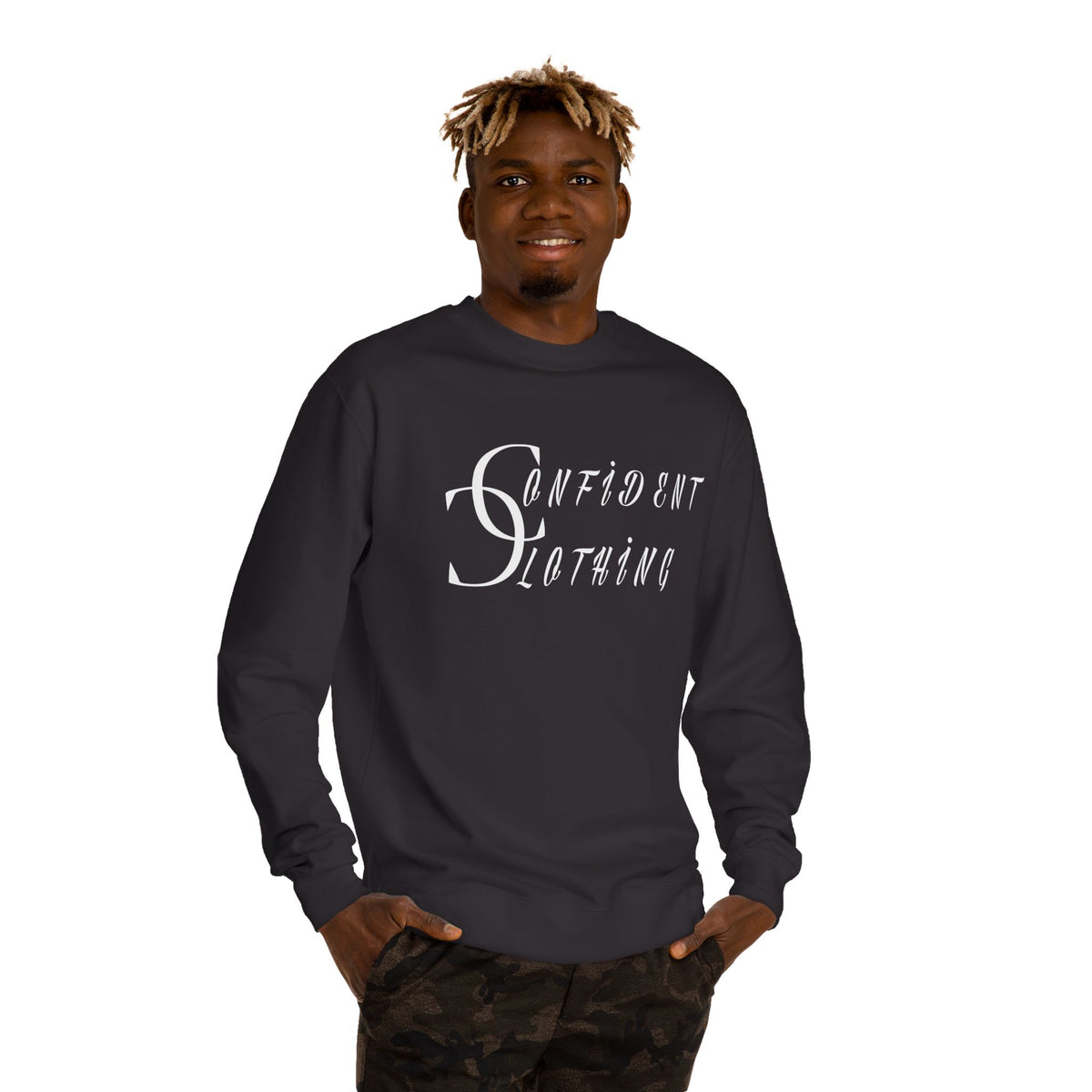 2.1 Confident Clothing Unisex Crew Neck Sweatshirt