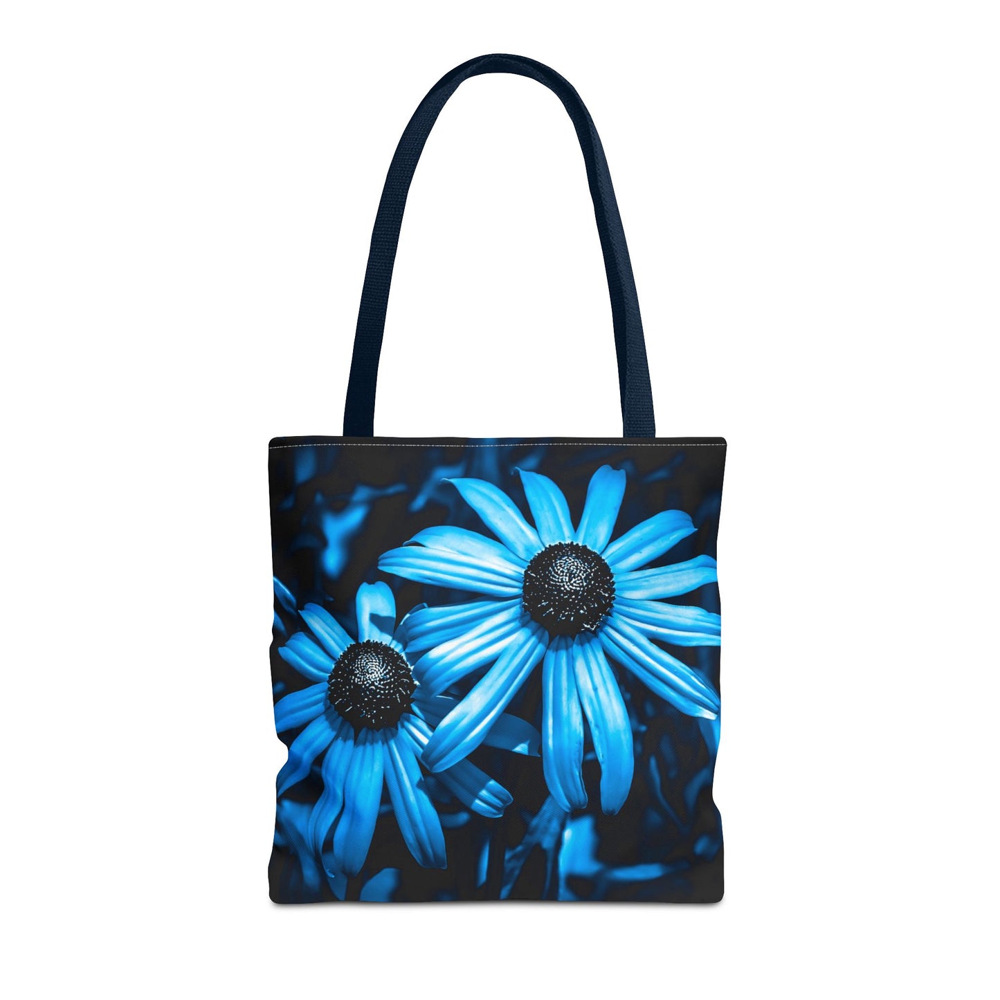 Turquoise Sunflower Tote Bag