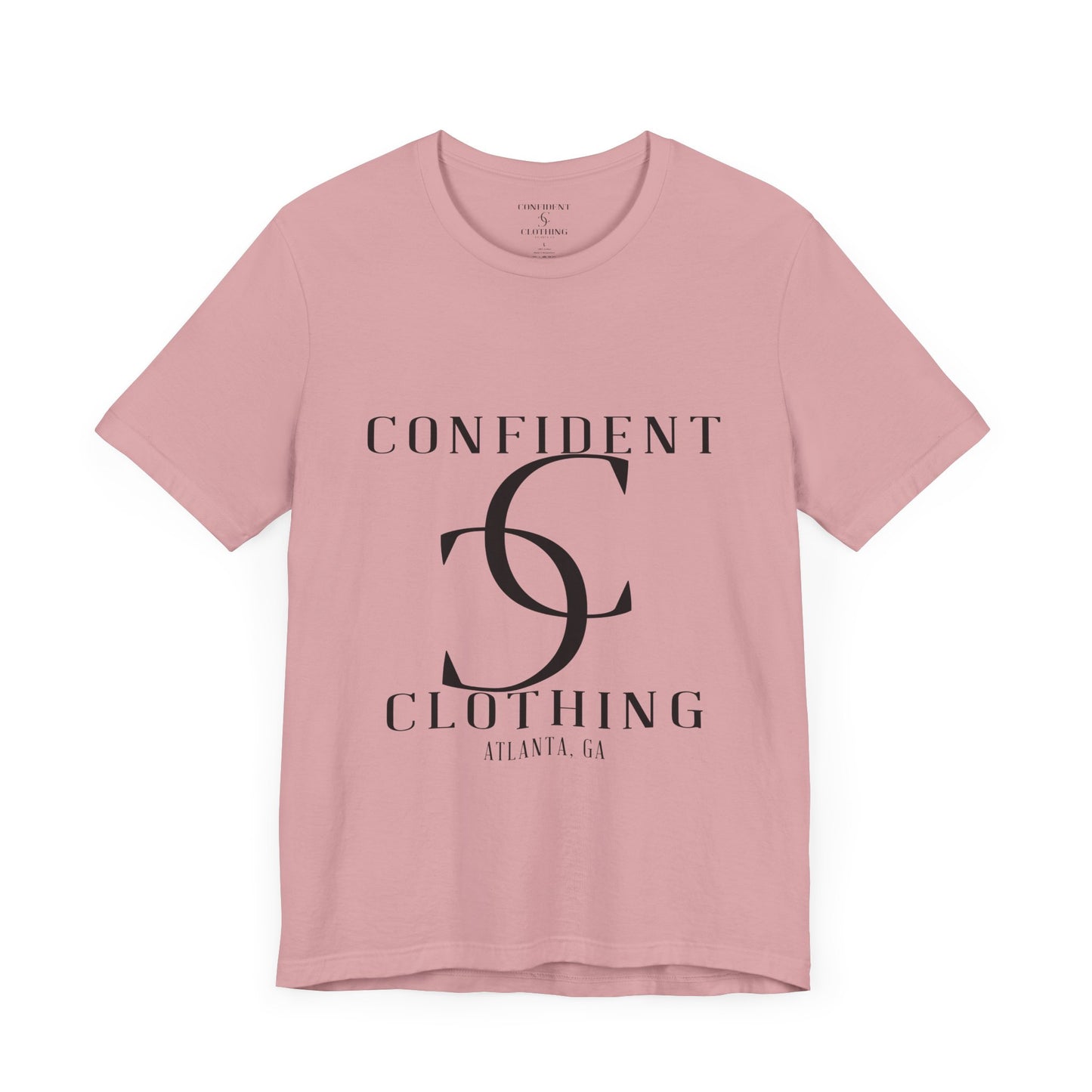 cc (Unisex) Confident Clothing Luxury Jersey Short Sleeve Tee (mustard)
