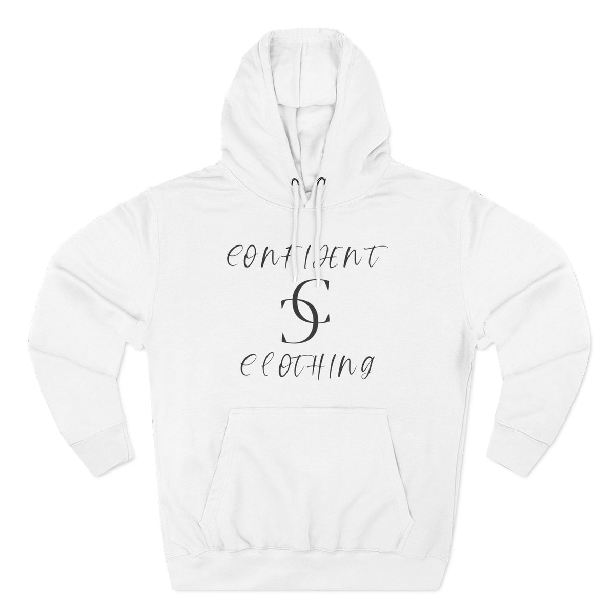 0.4 Confident Slaying Inspirational Fleece Hoodie