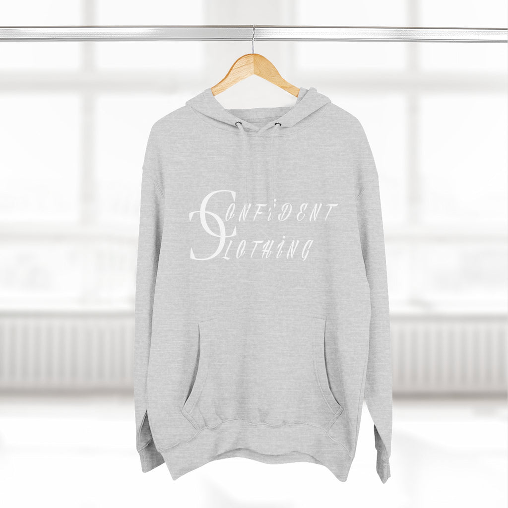 0.3 Confident Slaying Inspirational Fleece Hoodie