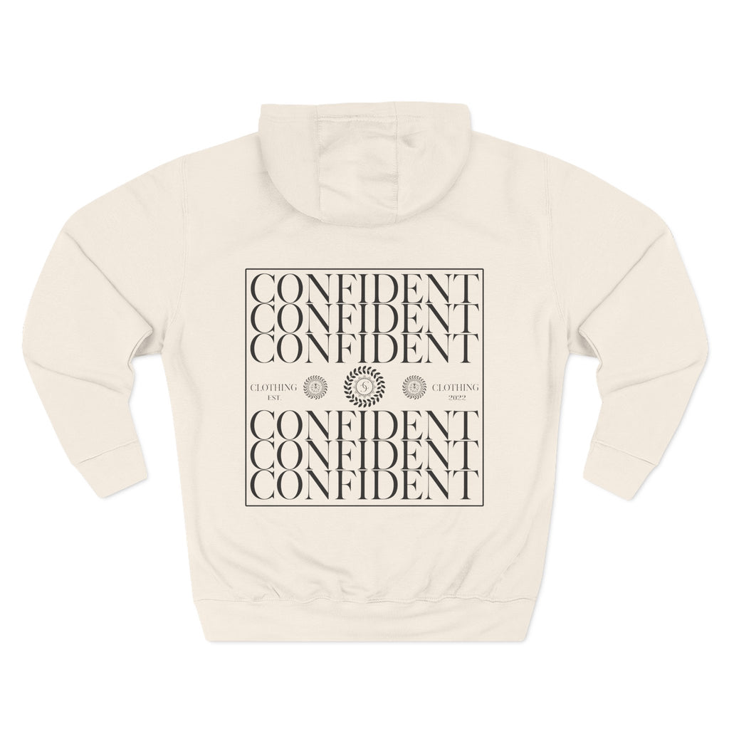 0.9 Confident Clothing Graphic Fleece Hoodie