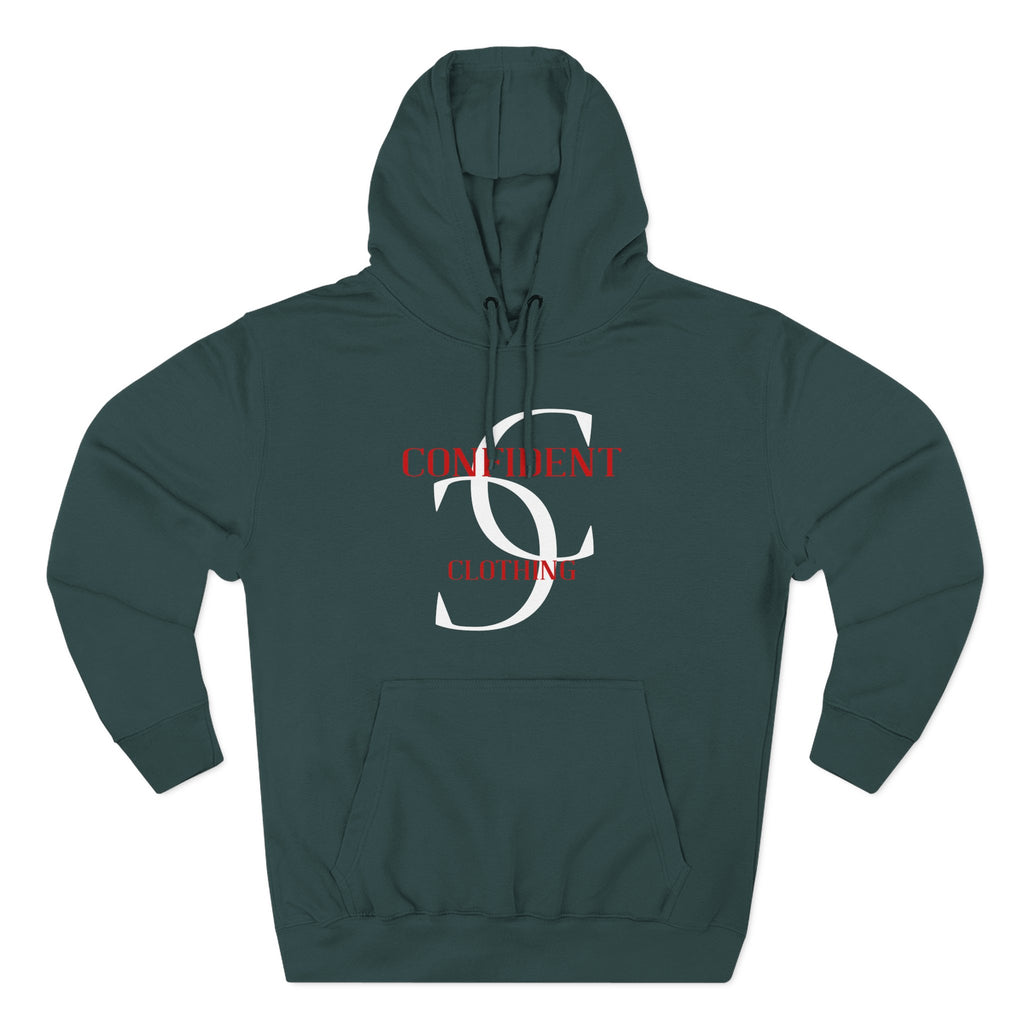 0.5 Confident Clothing Big Face Fleece Hoodie