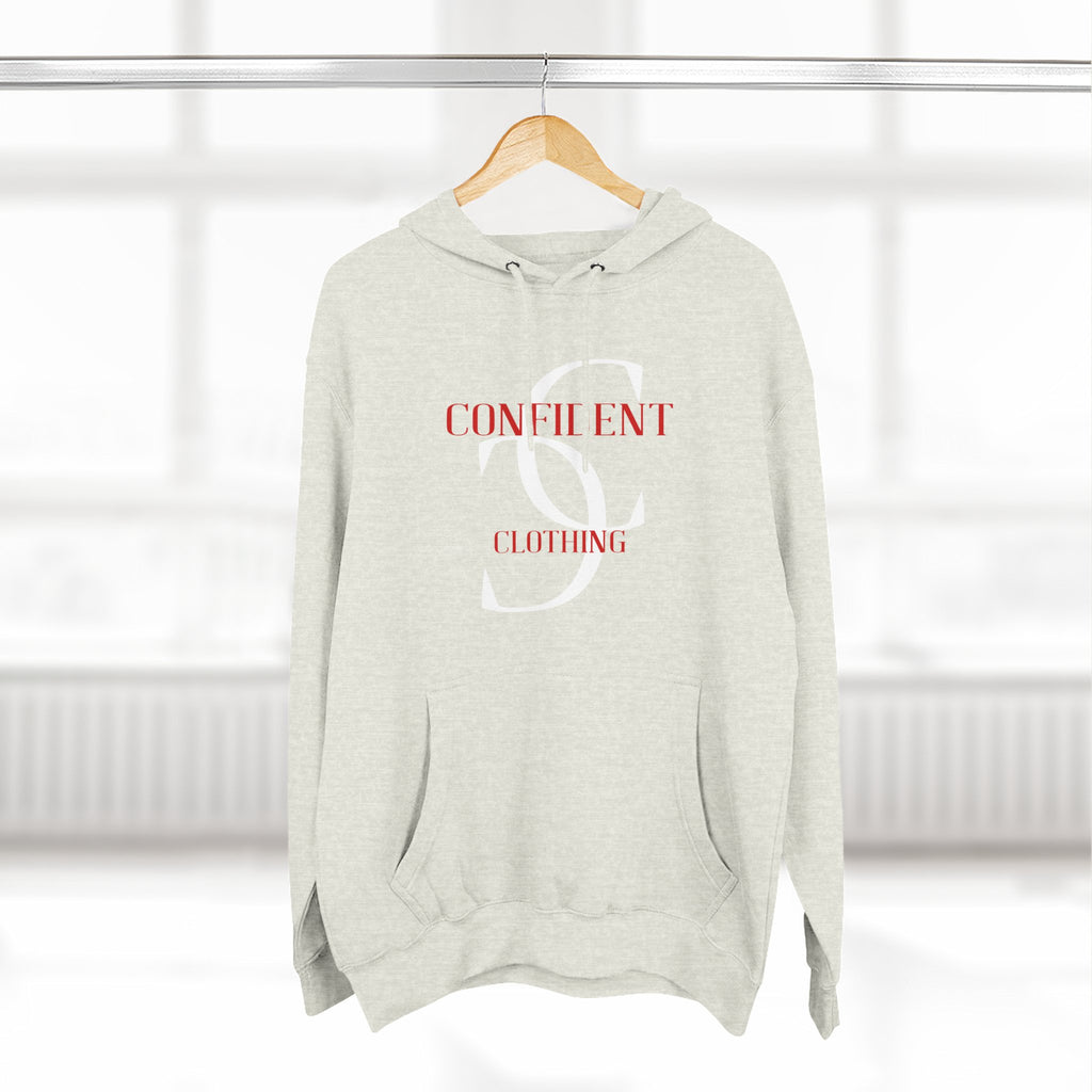 0.5 Confident Clothing Big Face Fleece Hoodie