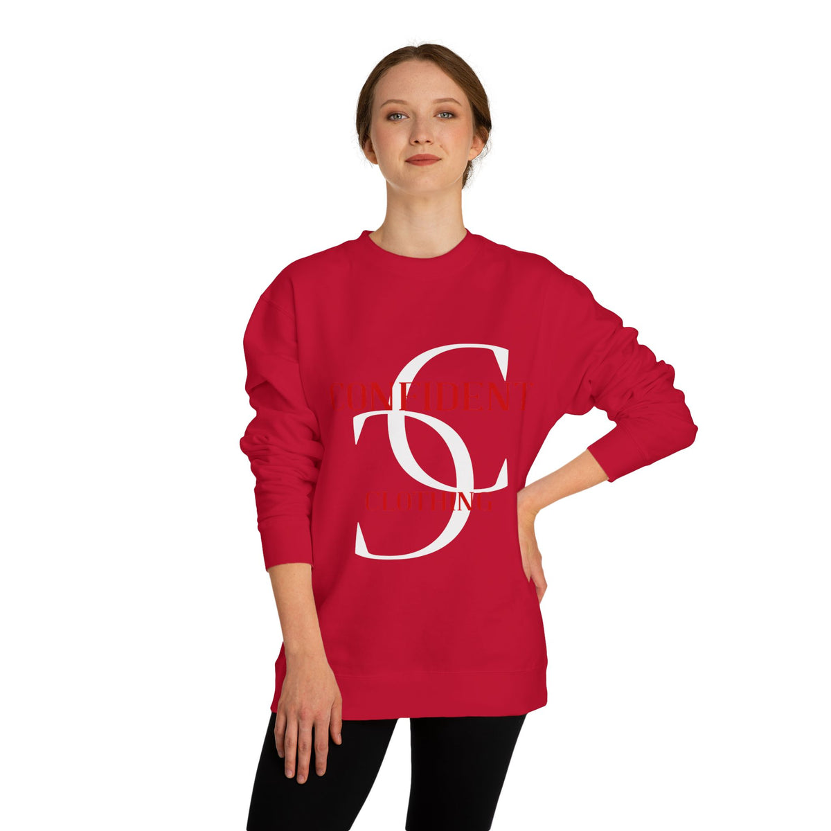 2.0 Confident Clothing Unisex Crew Neck Sweatshirt