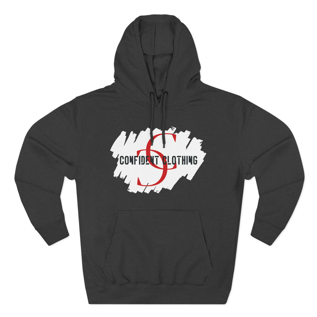 1.8 Confident Clothing Logo Fleece Hoodie