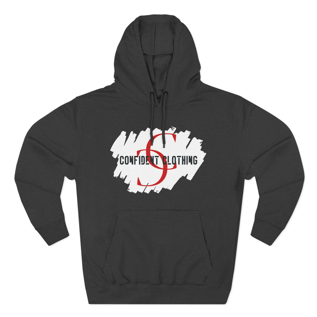 1.8 Confident Clothing Logo Fleece Hoodie