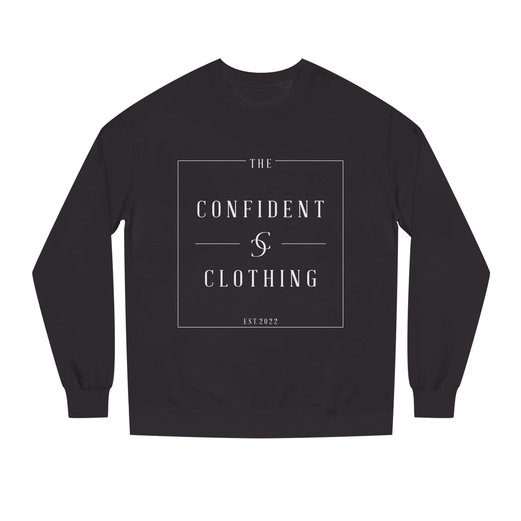 0.4 Confident Clothing Unisex Crew Neck Sweatshirt