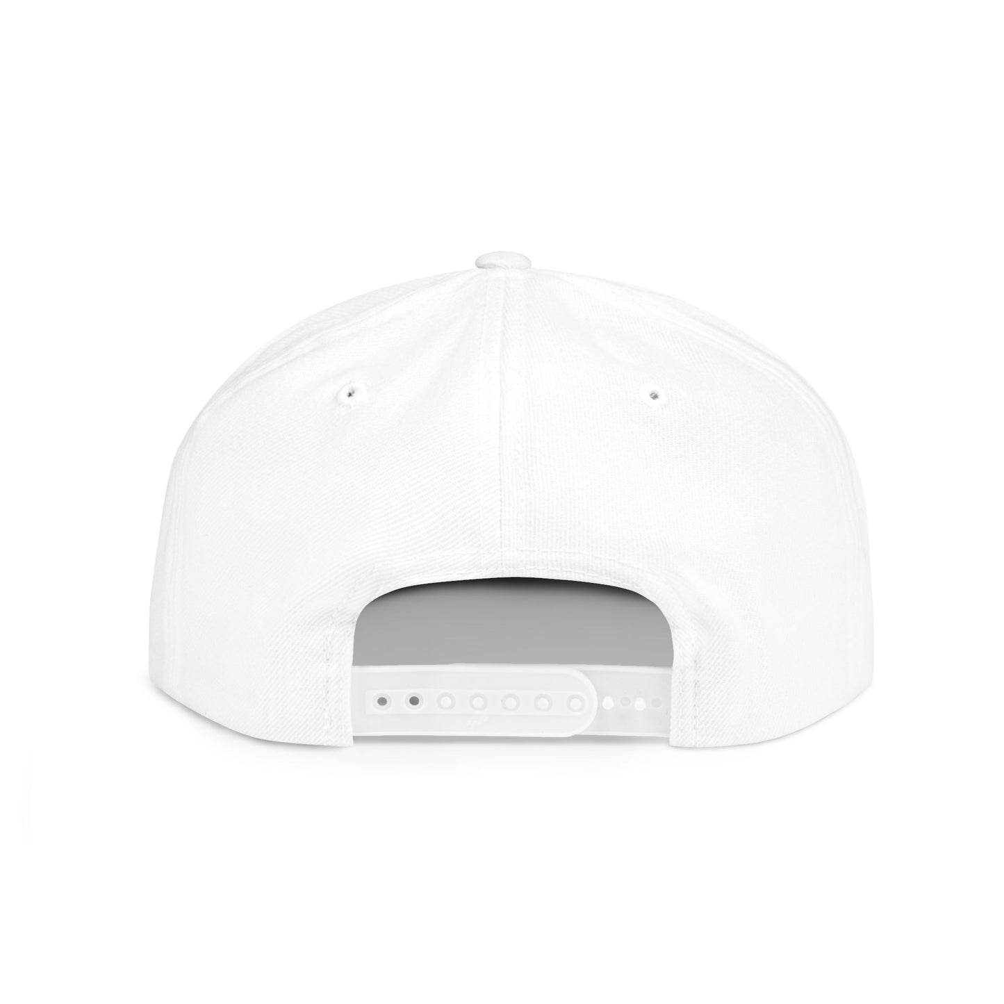 (hats) Confident Clothing Flat Bill Snapback (scc black logo)