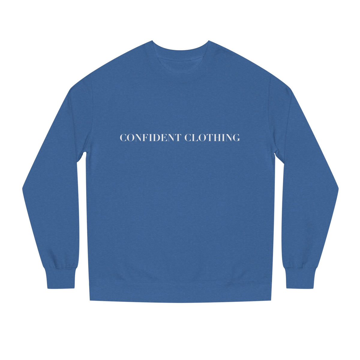 0.8 Confident Clothing Unisex Crew Neck Sweatshirt