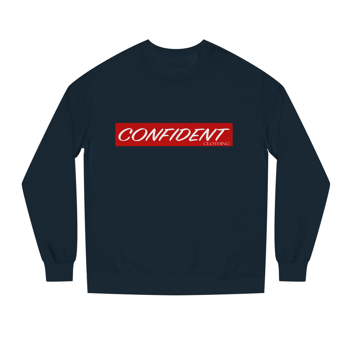 0.7 Confident Clothing Unisex Crew Neck Sweatshirt