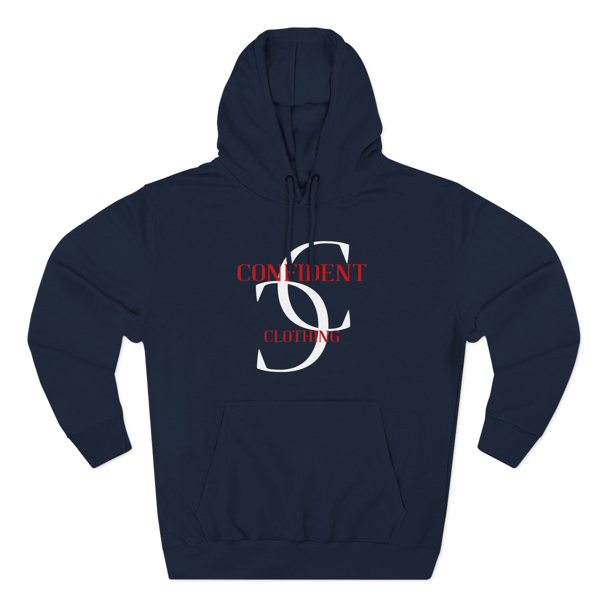 0.5 Confident Clothing Big Face Fleece Hoodie