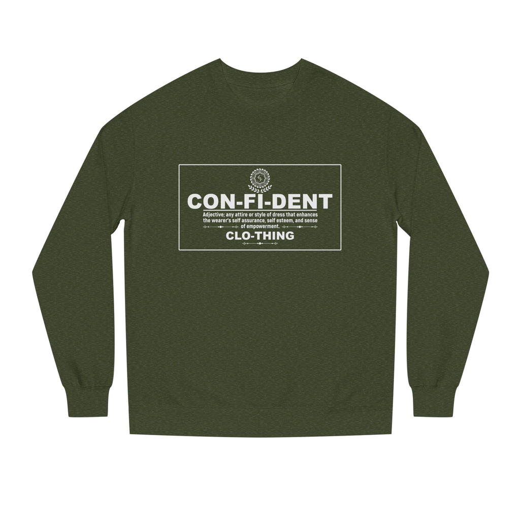 2.3 Confident Clothing Unisex Crew Neck Sweatshirt