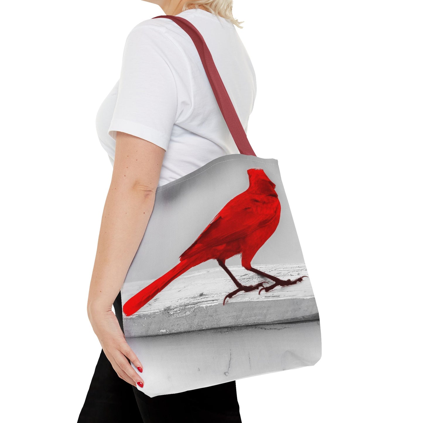 Red Bird Tote Bag