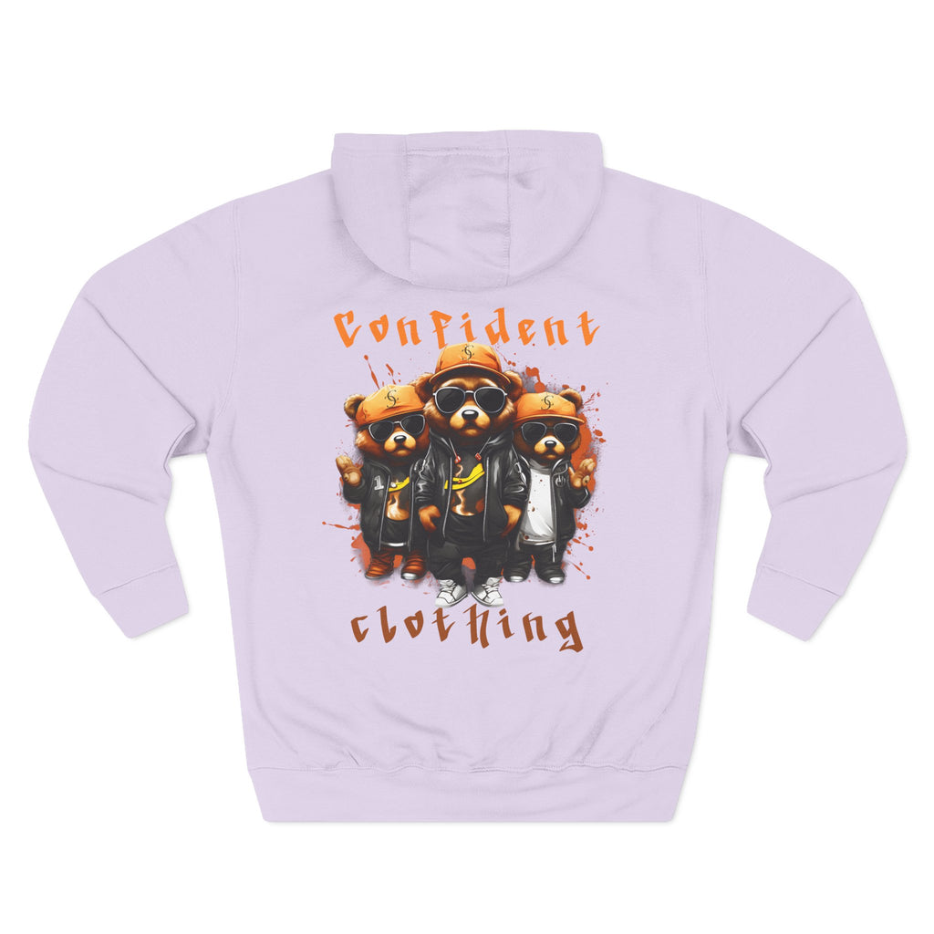 Confident Clothing Raccoon Crew Fleece Hoodie
