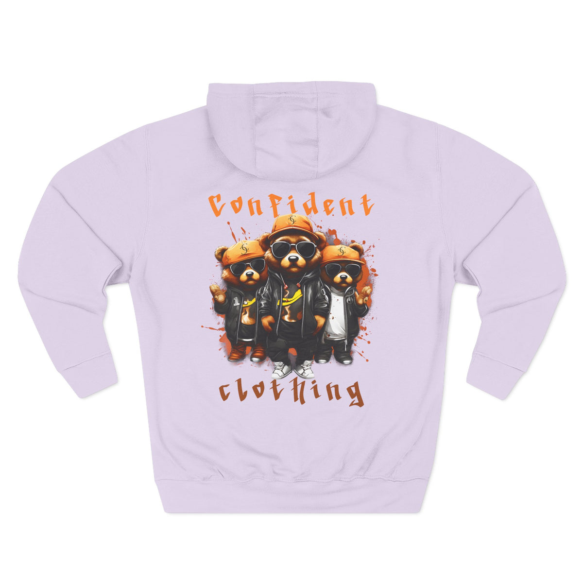 Confident Clothing Raccoon Crew Fleece Hoodie