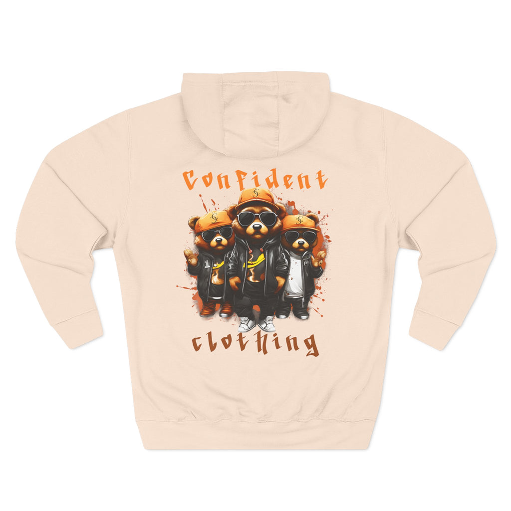 Confident Clothing Raccoon Crew Fleece Hoodie