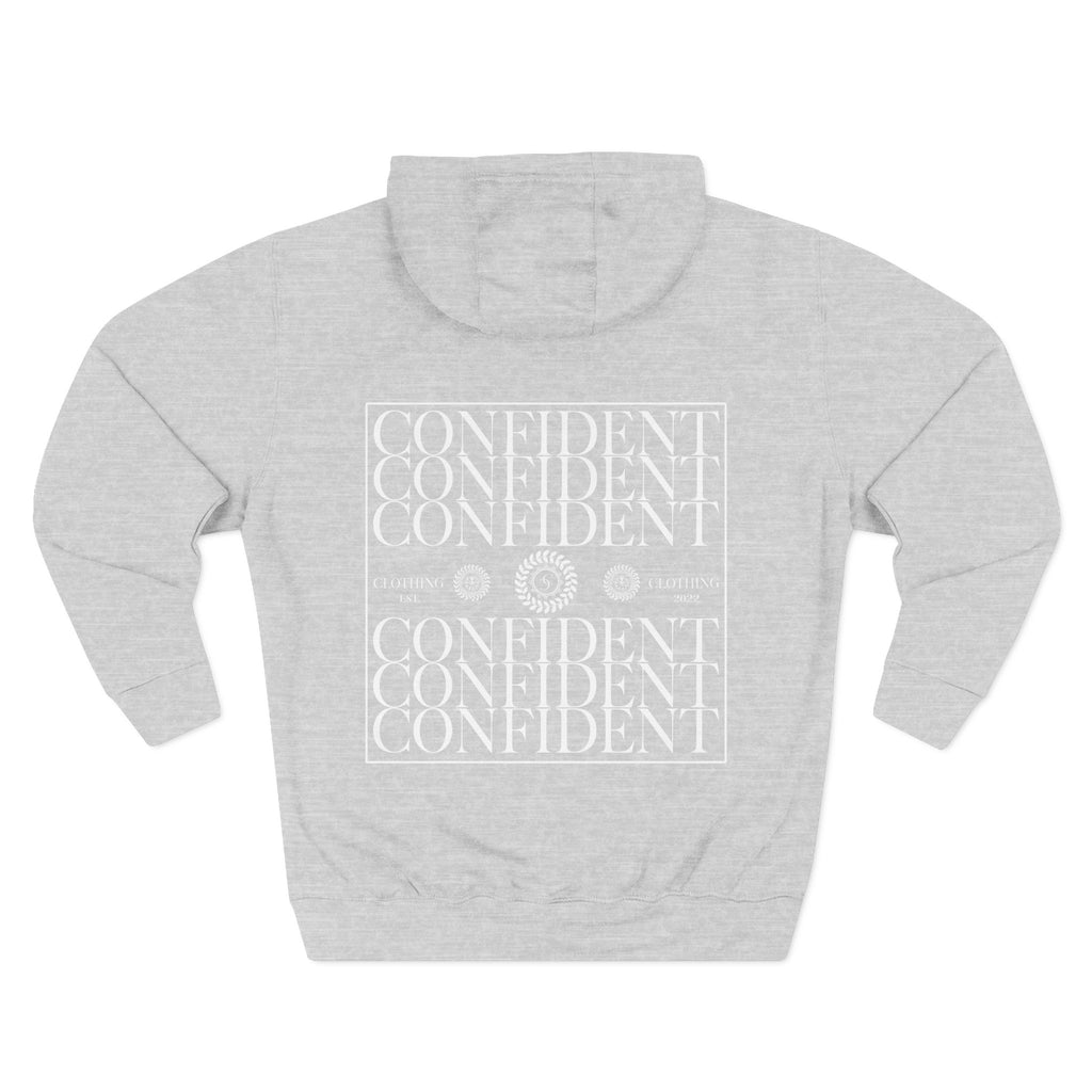 0.9 Confident Clothing Graphic Fleece Hoodie