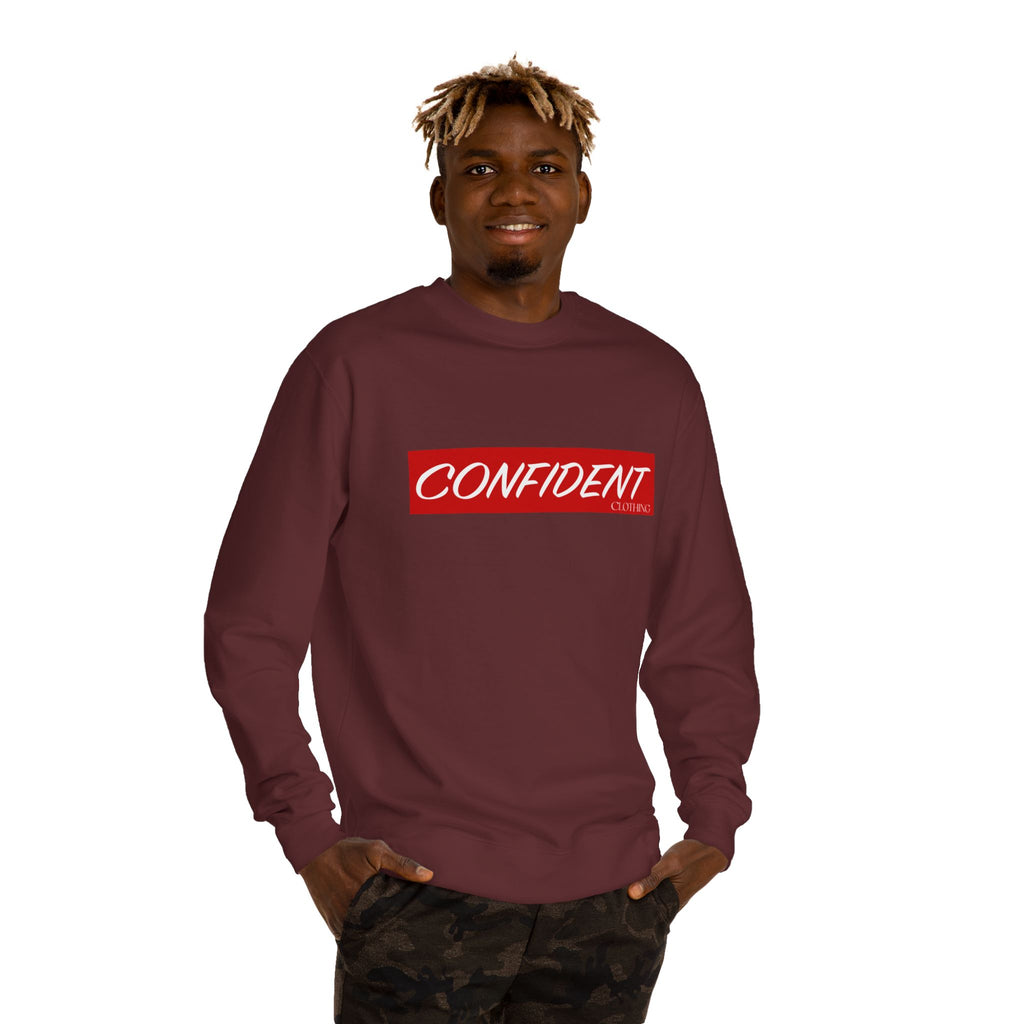 0.7 Confident Clothing Unisex Crew Neck Sweatshirt