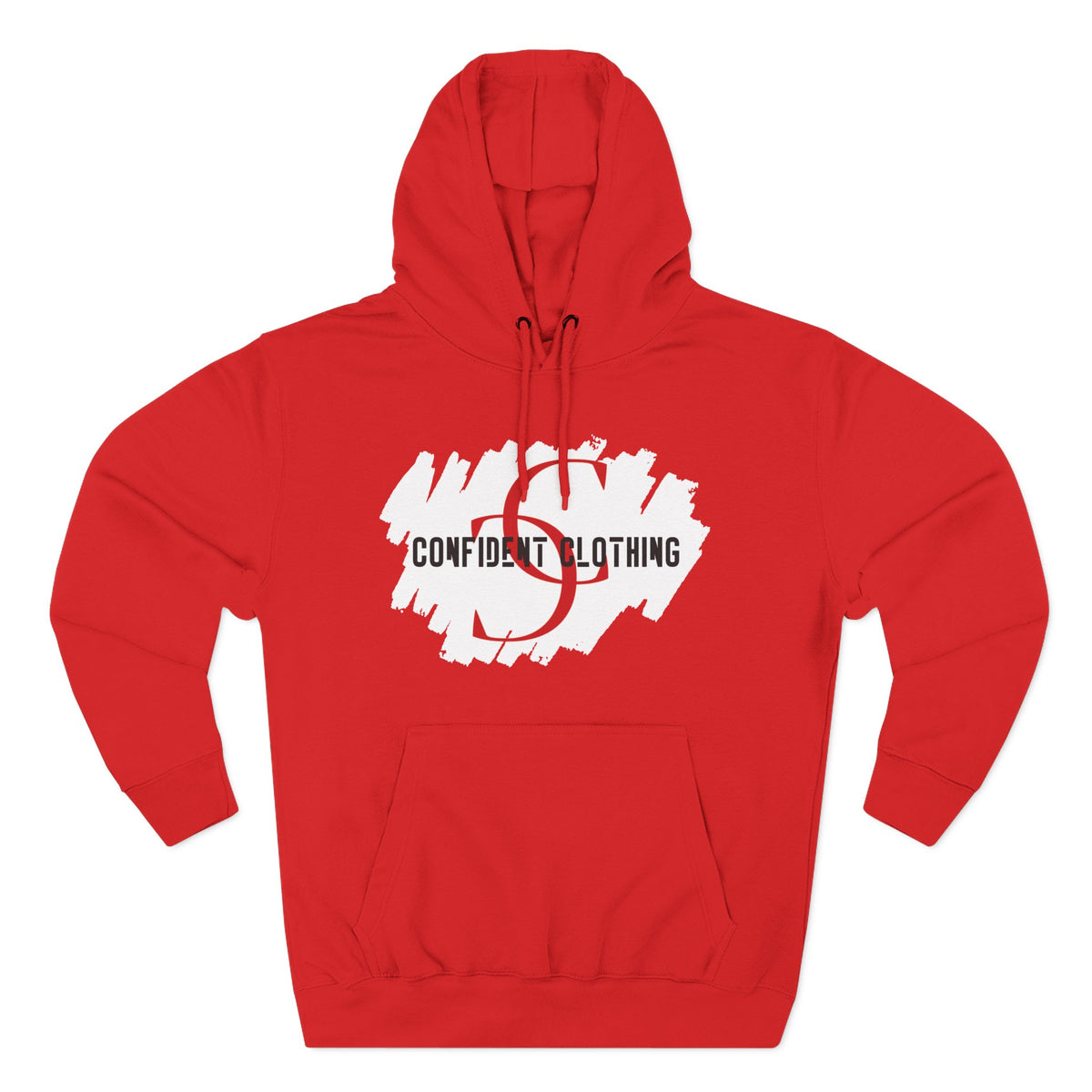 1.8 Confident Clothing Logo Fleece Hoodie