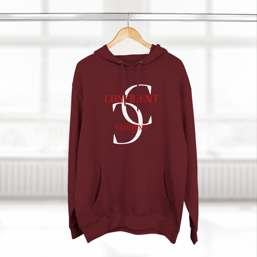 0.5 Confident Clothing Big Face Fleece Hoodie