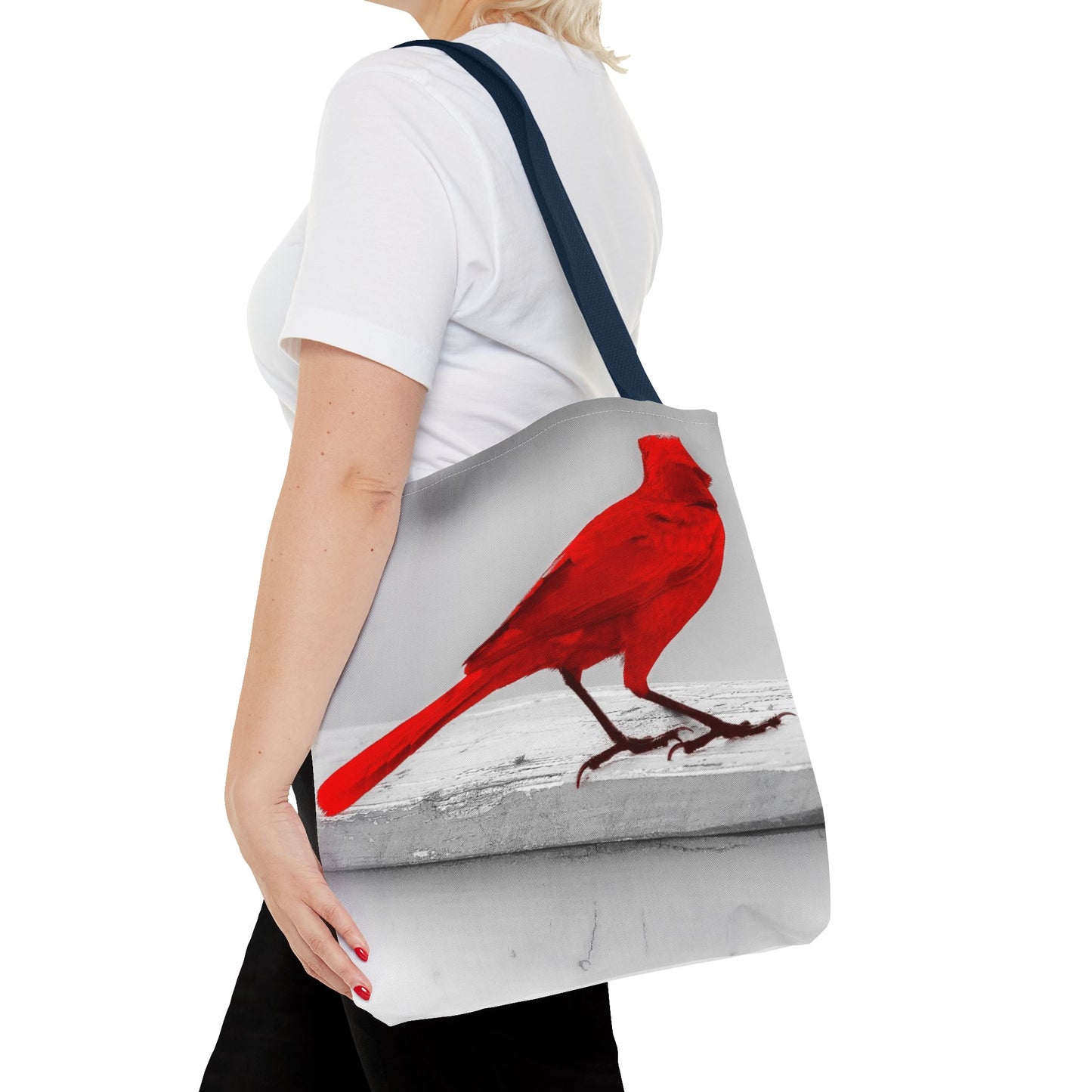 Red Bird Tote Bag
