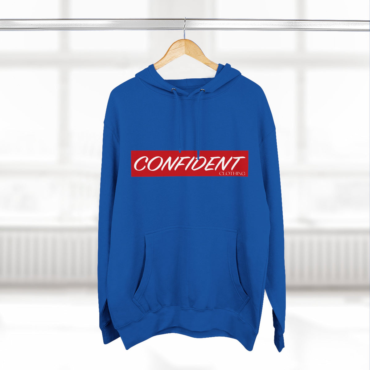 0.7 CONFIDENT CLOTHING Motivational Hoodie