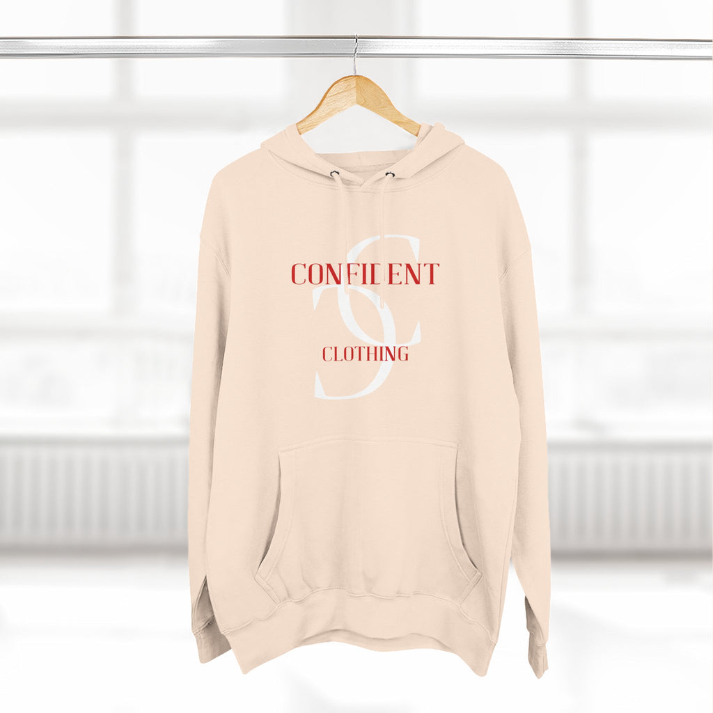 0.5 Confident Clothing Big Face Fleece Hoodie