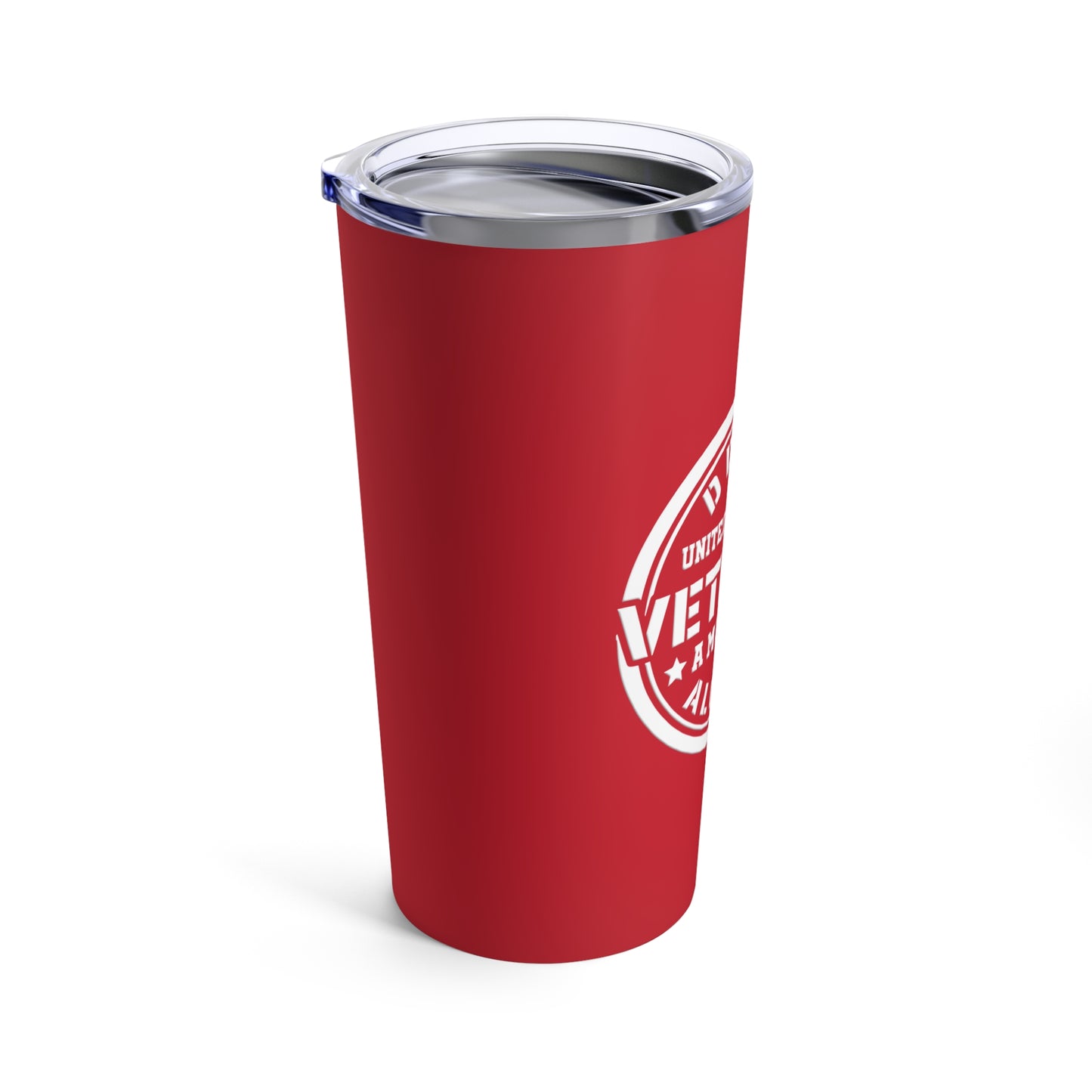 Veteran DD 214 Tumbler 20oz (red)