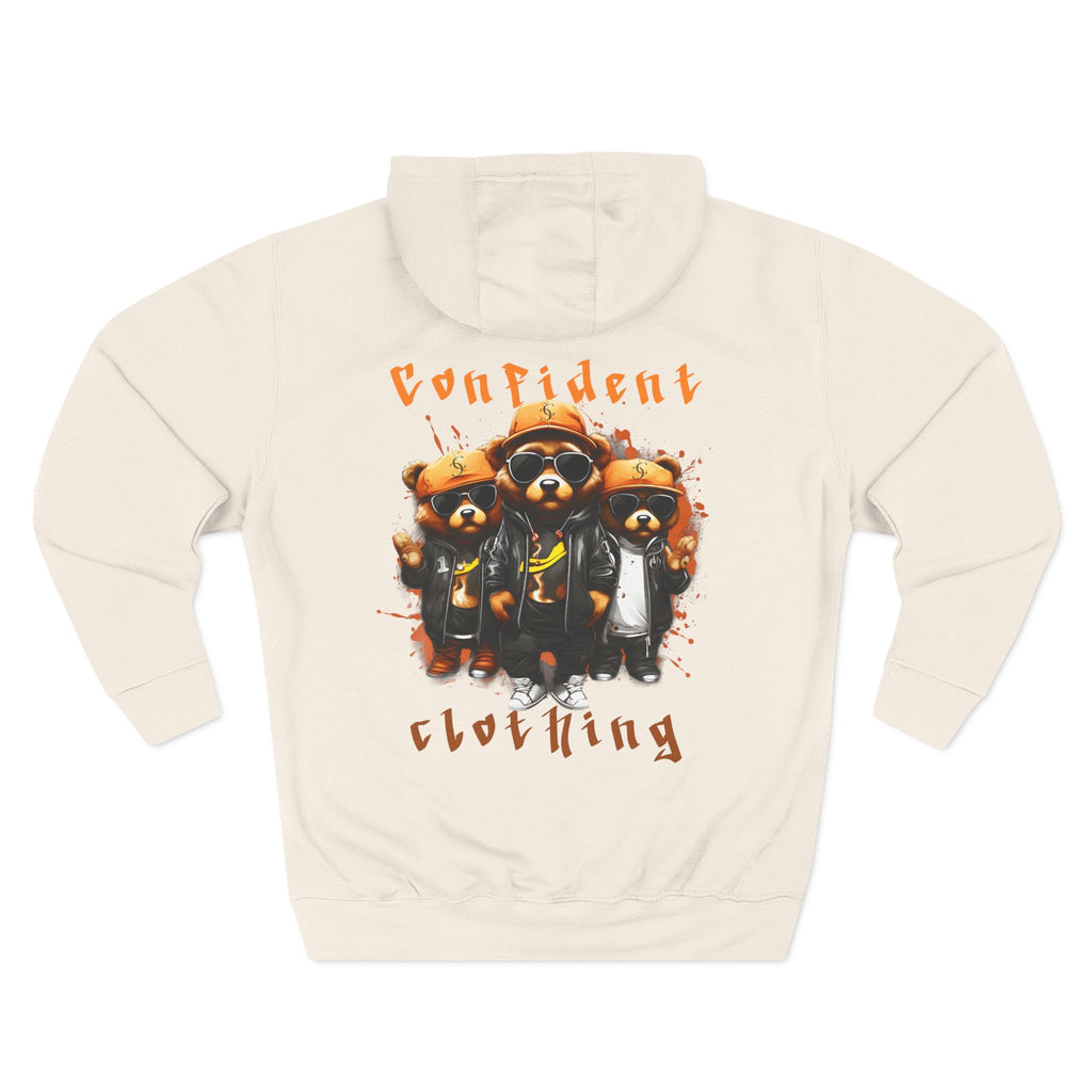 Confident Clothing Raccoon Crew Fleece Hoodie