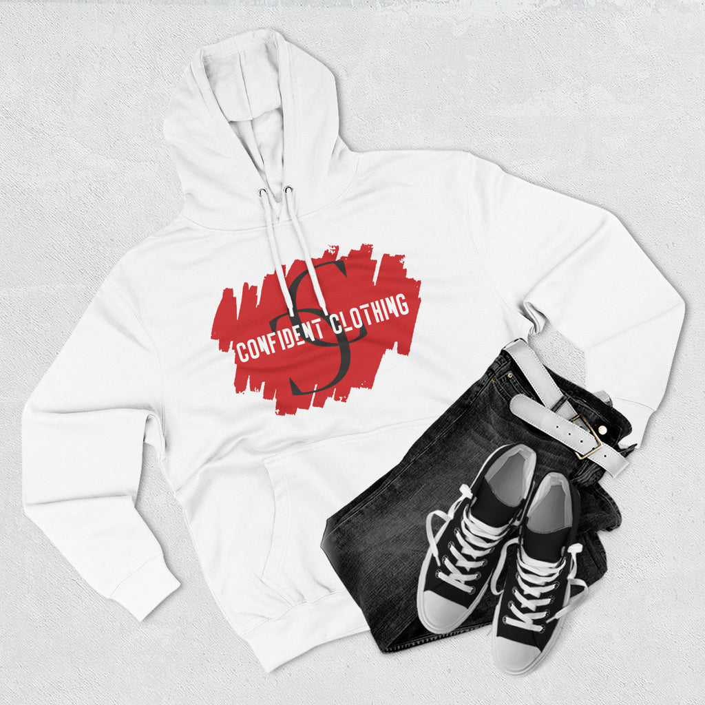 1.6 Confident Clothing Graphic Fleece Hoodie