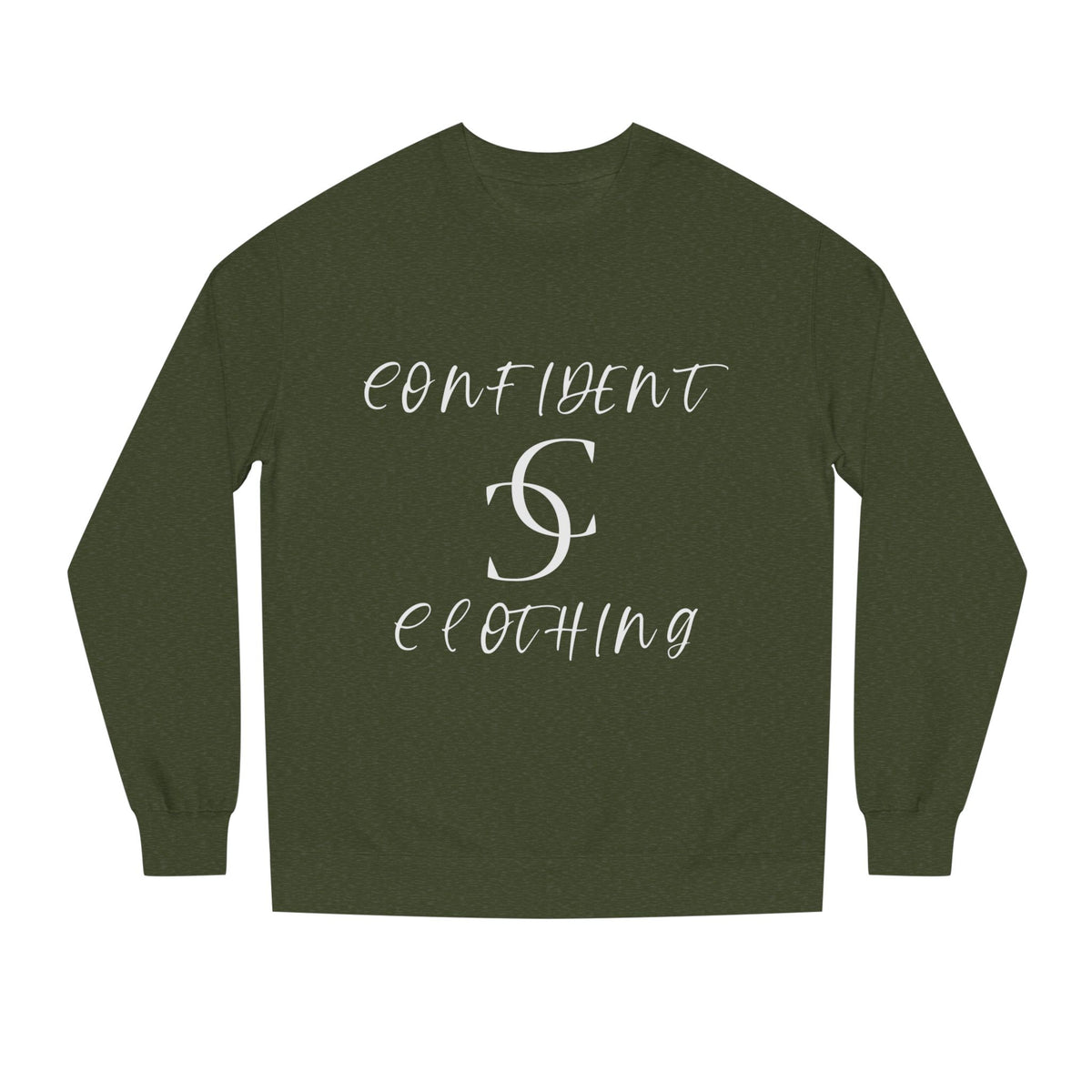 0.6 Confident Clothing Unisex Crew Neck Sweatshirt