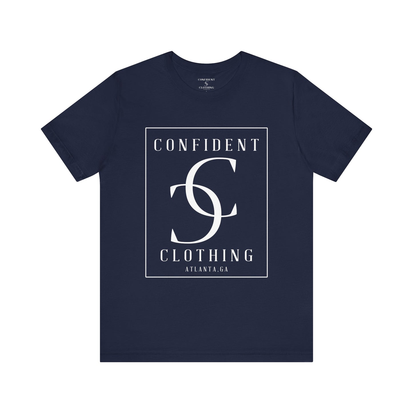 cc (Unisex) multi-color Jersey Short Sleeve Tee (white logo)