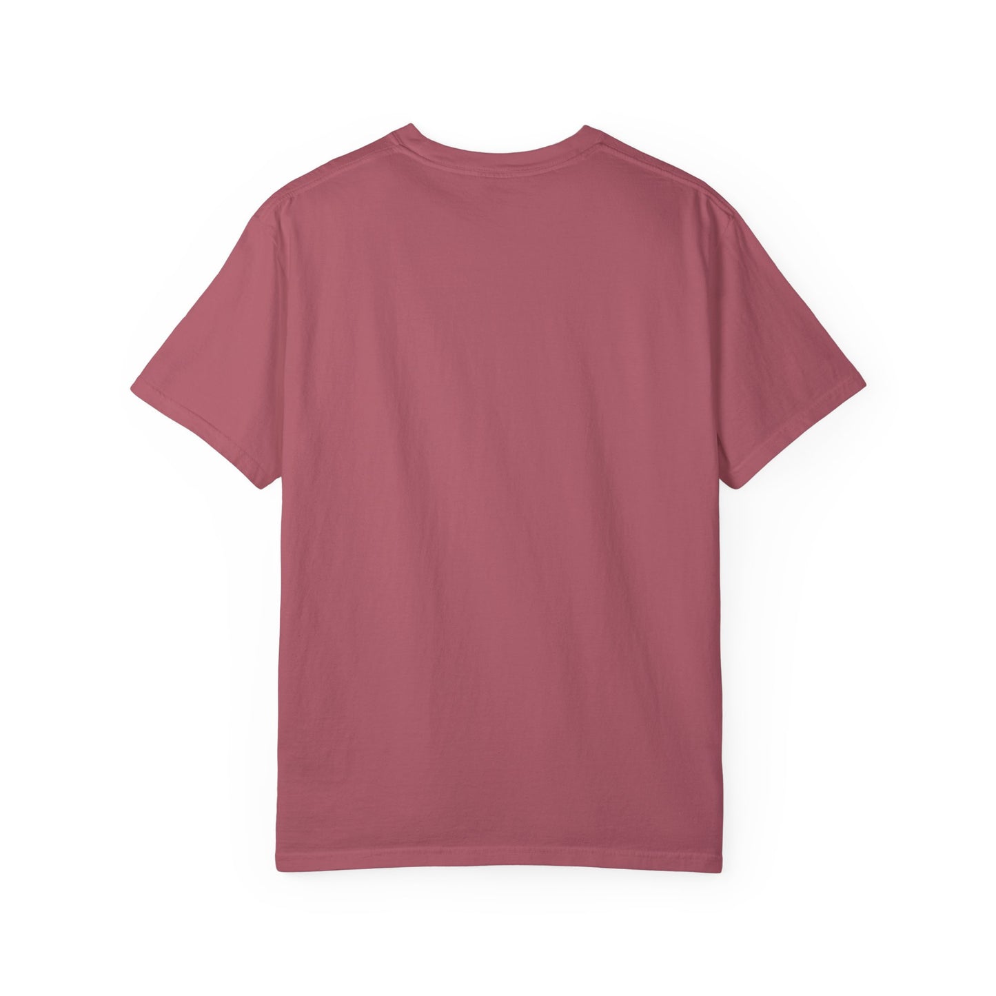 Veteran 1 Unisex Garment-Dyed T-shirt (white) black logo
