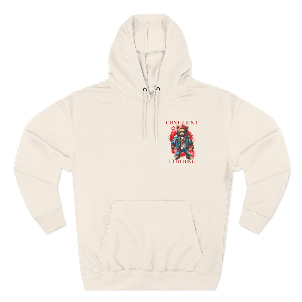 Confident Clothing Galaxy Bear Graphic Hoodie