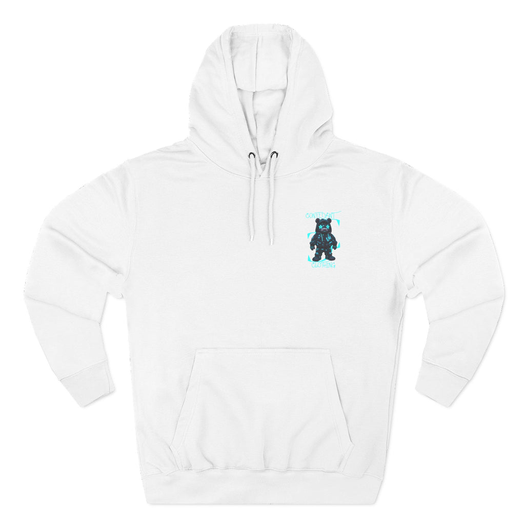 0.12 Confident Clothing Superstar Bear Graphic Fleece Hoodie